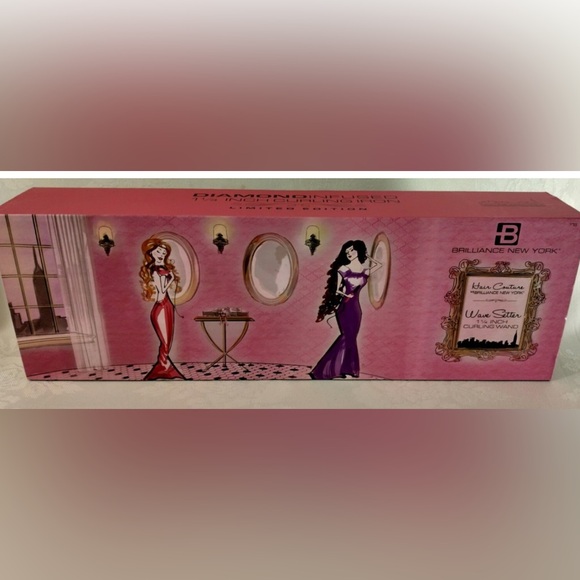 Beautiful pink curling iron. Only sold during runway shows. All New in Box. - Picture 3 of 7